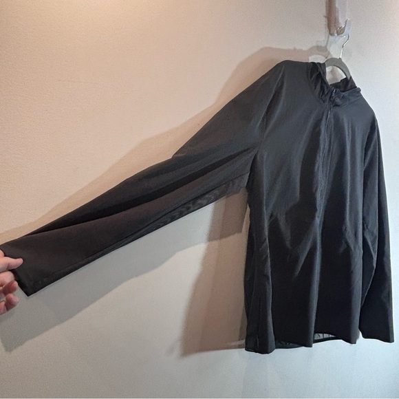 LULULEMON Sz L Fuel The Track Half Zip Hooded Vented Packable Top - Picture 6 of 15